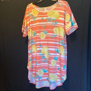 Paisley Grace Boutique Pucker Up 2XL top - new with tags